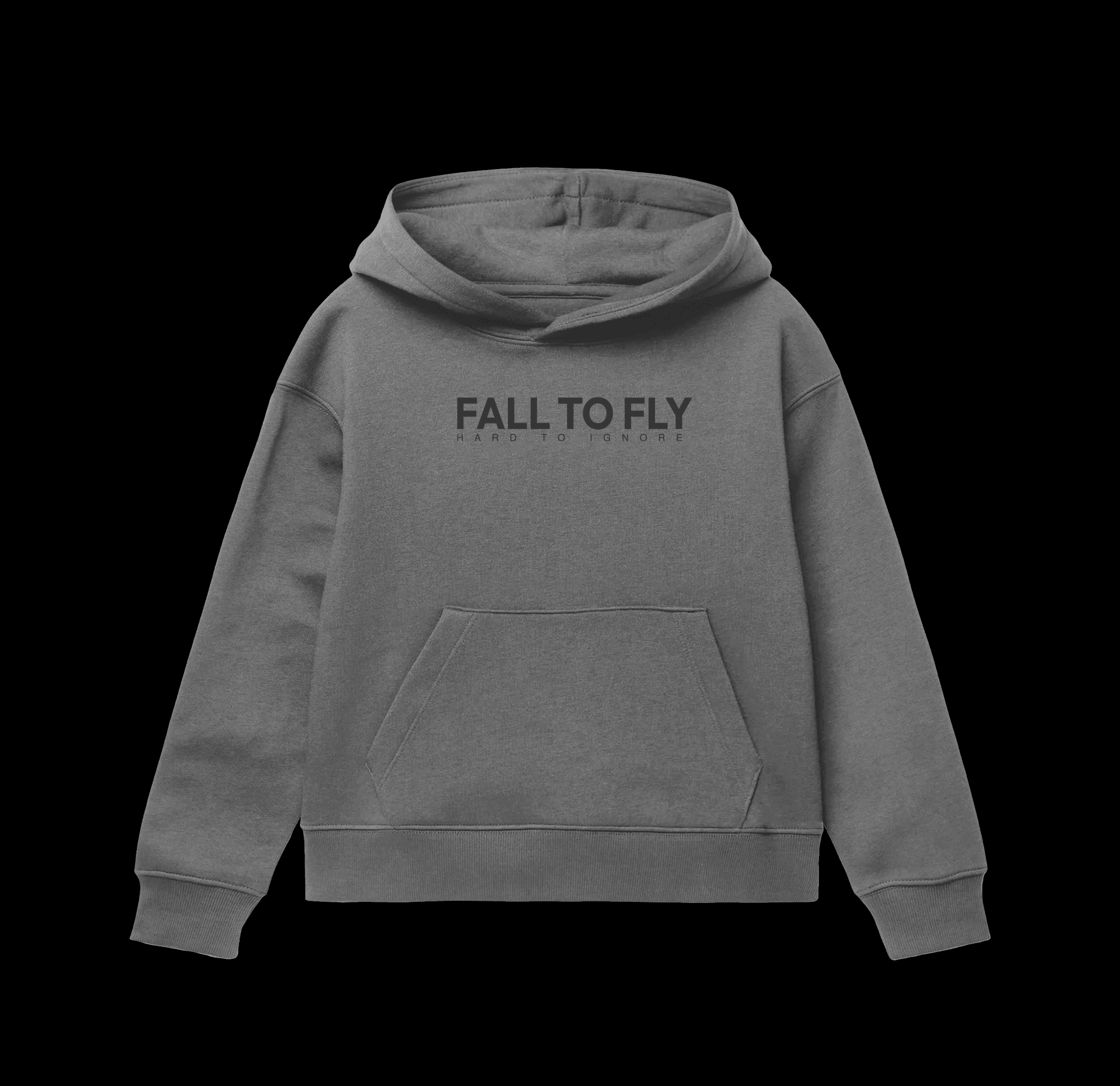 Fall To Fly Street Grey Hoodie - Fall To Fly